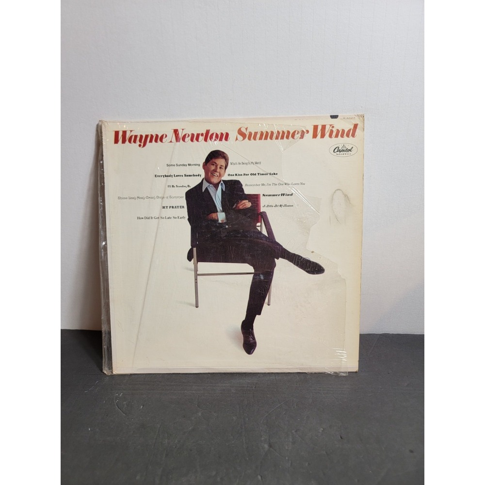 Wayne Newton "Summer Wind" 1965 Vinyl Record Album Original Shrink